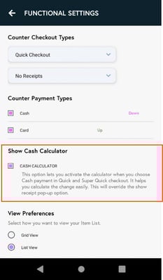 cash calculator 