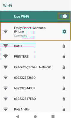 network connected