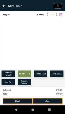 select tender type payemtn 